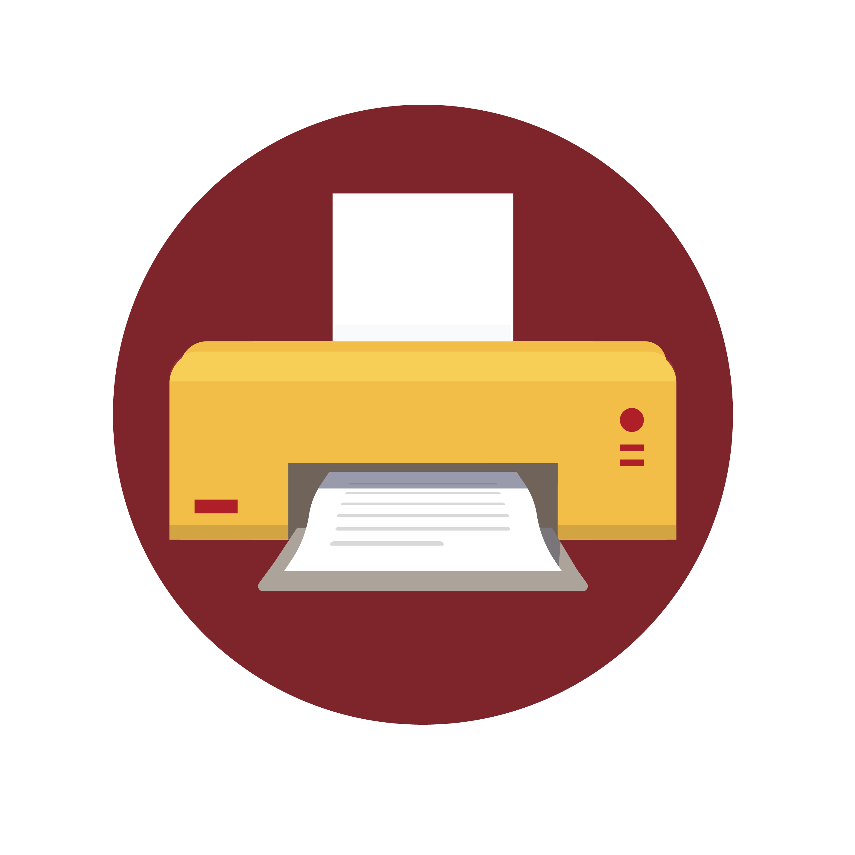 Printer icon. 