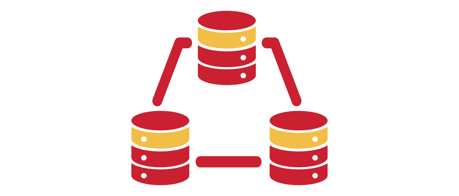 Data cluster icons. 